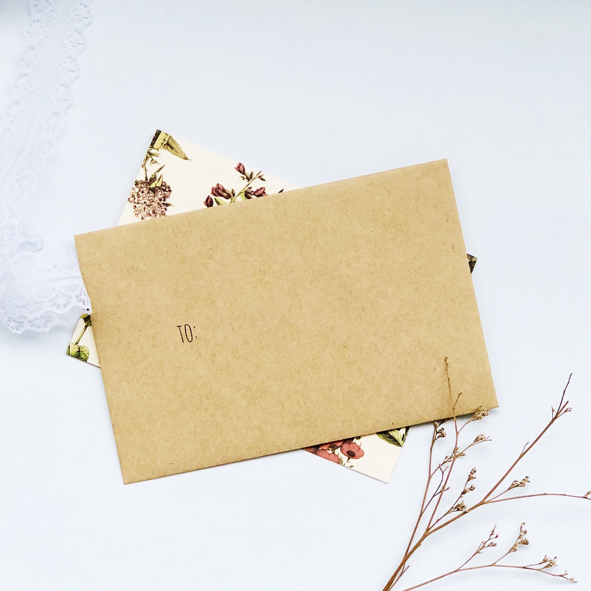 NEW Hot Sale Kraft Envelope Wedding Custom Paper Envelope Green Wedding Invitation Color Printing Envelope