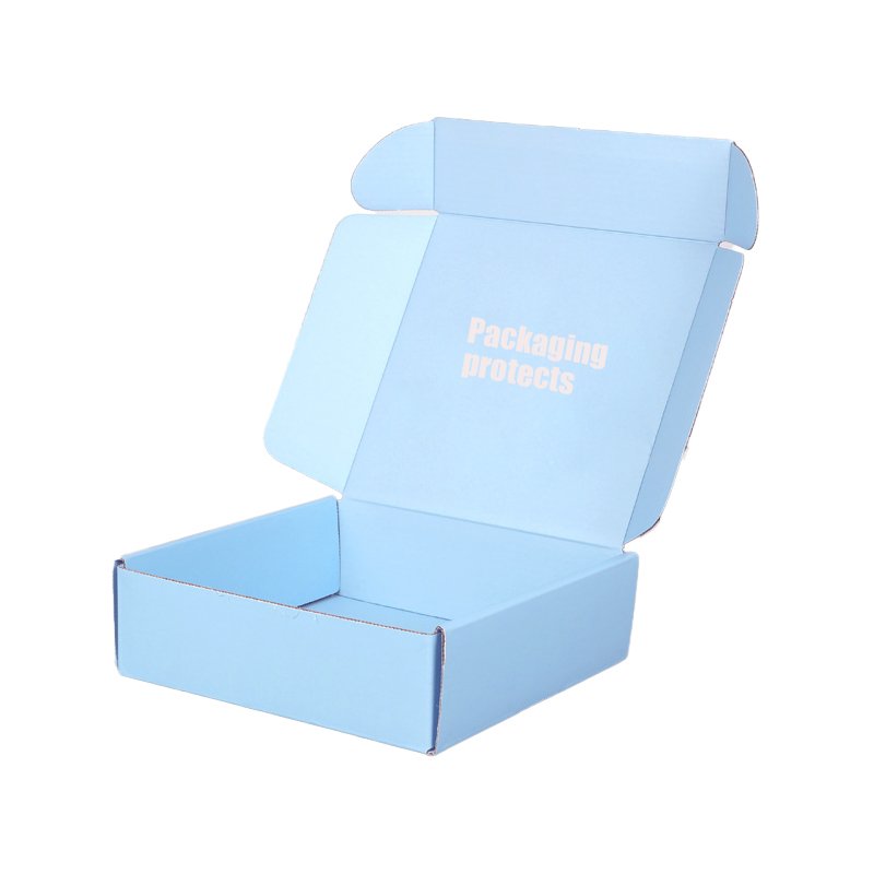 Custom Design Logo Printed Luxury Corrugated Packing Gift Shipping Packaging Paper Boxes Mailer Shipping Box