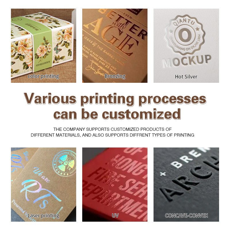 Custom High Quality Design Cake Kraft Small Packing Box With Logo Small Packing Box Design