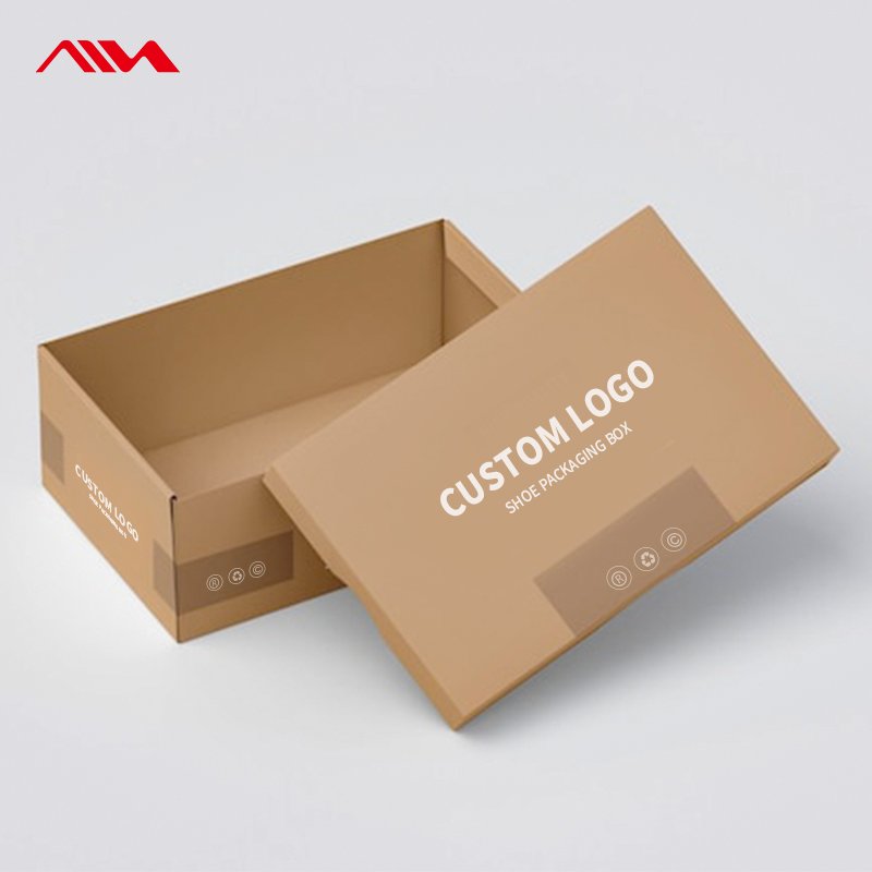 Manufacturer Wholesale Cheap Plain Cardboard Mini Paper Boxes Shipping Shoe Box Price Custom Logo Foldable Packaging Kids Baby