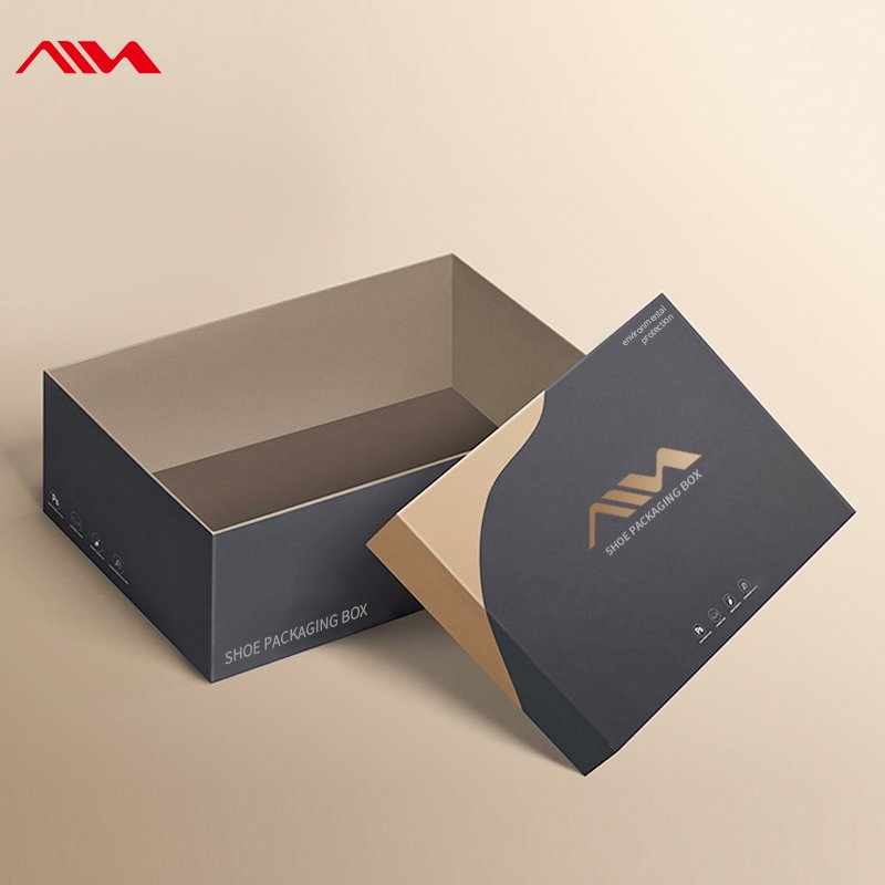 Manufacturer Wholesale Cheap Plain Cardboard Mini Paper Boxes Shipping Shoe Box Price Custom Logo Foldable Packaging Kids Baby