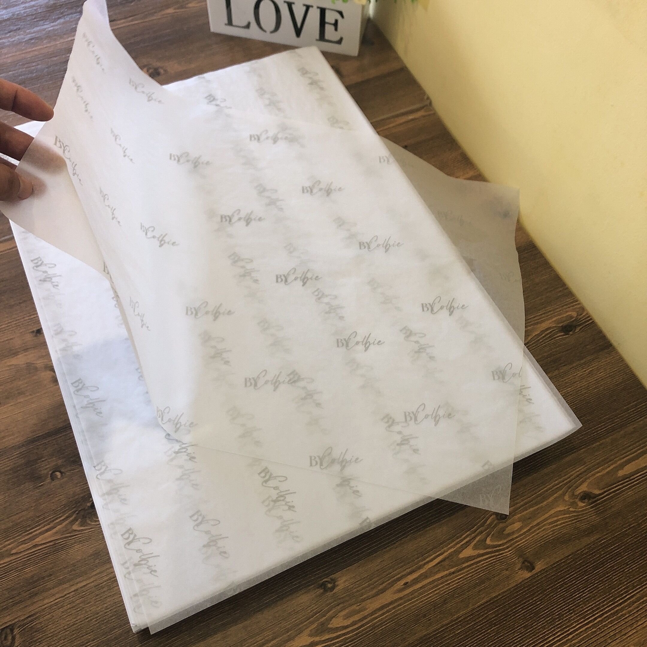 Luxury Custom Gift Wrapping Tissue packaging Paper For clothes With Own logo
