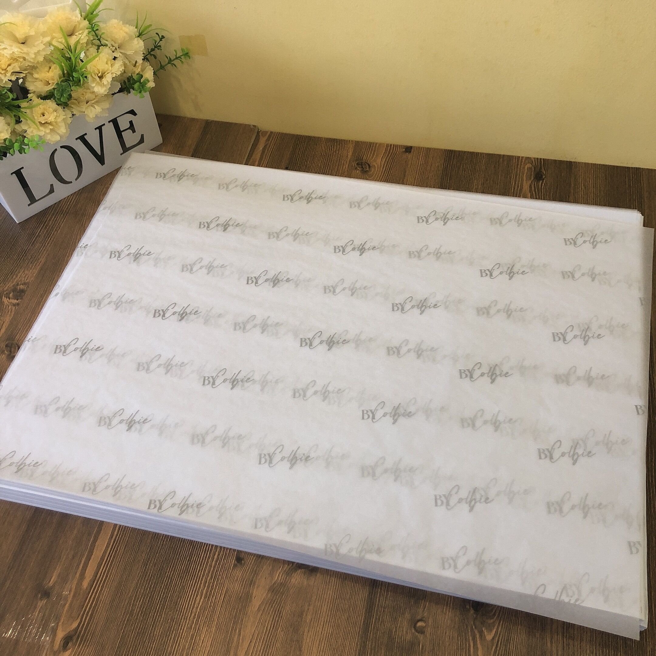 Luxury Custom Gift Wrapping Tissue packaging Paper For clothes With Own logo