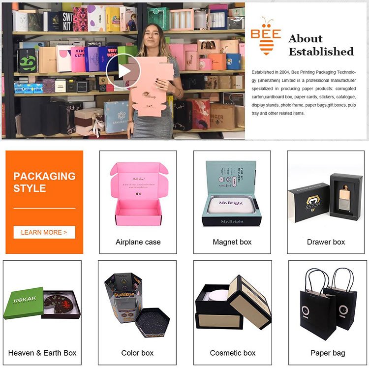 Custom Logo Pink Color Cosmetic Corrugated Packaging Mailer Boxes Shipping Boxes Paper Boxes
