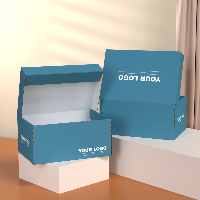 Hot Selling Custom Logo Foldable Cardboard Shoe Boxes Shoes Packaging Gift Box Recycled Kraft Paper Shoes Box