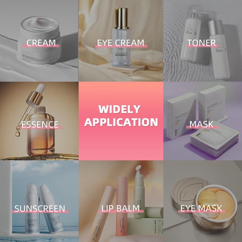 Makeup Skincare Packaging Facial Beauty Care Box Disposable Flat Shipments Eco-Friendly Package Paper Boxes