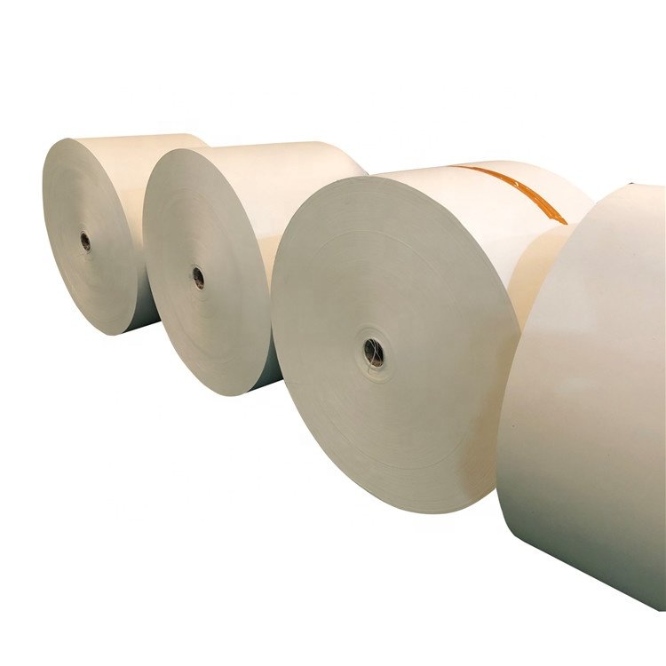 Coated Paper Pe Laminated Kraft Paper High Bulk Pe in Roll China Trade Customized App 15g 170g/200/210/230/250g Waterproof Brown
