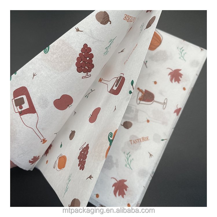 Moatain 26gsm Packaging Design custom pattern design custom tissue packaging gift paper printable gift tissue wrapping Paper