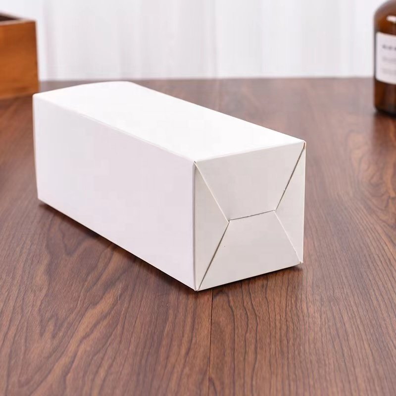 Simple Easy Folding Box 2022 Custom Luxury Paper Gift Box Packaging Black White Kraft Fashionable Attractive Design Paper Box