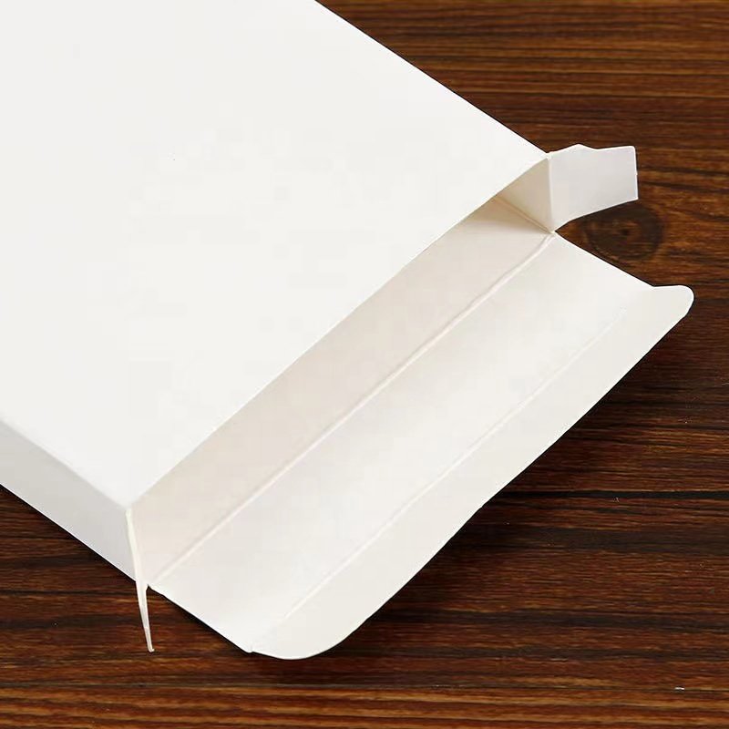 Simple Easy Folding Box 2022 Custom Luxury Paper Gift Box Packaging Black White Kraft Fashionable Attractive Design Paper Box