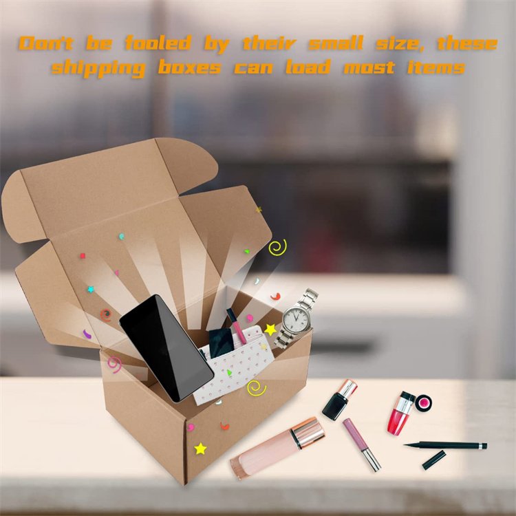 Shipping Boxes 12" x 9" x 4" Which is Anti-Impact Come with Sealing Label Suitable E-Commerce Packaging Shipping Packaging
