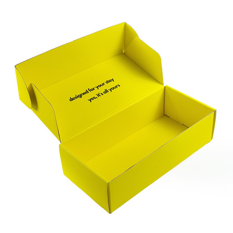 Custom High Quality Printing Logo Small Box For Packiging Garment Black Shipping Paper Box Mailer Corrugated Boxes