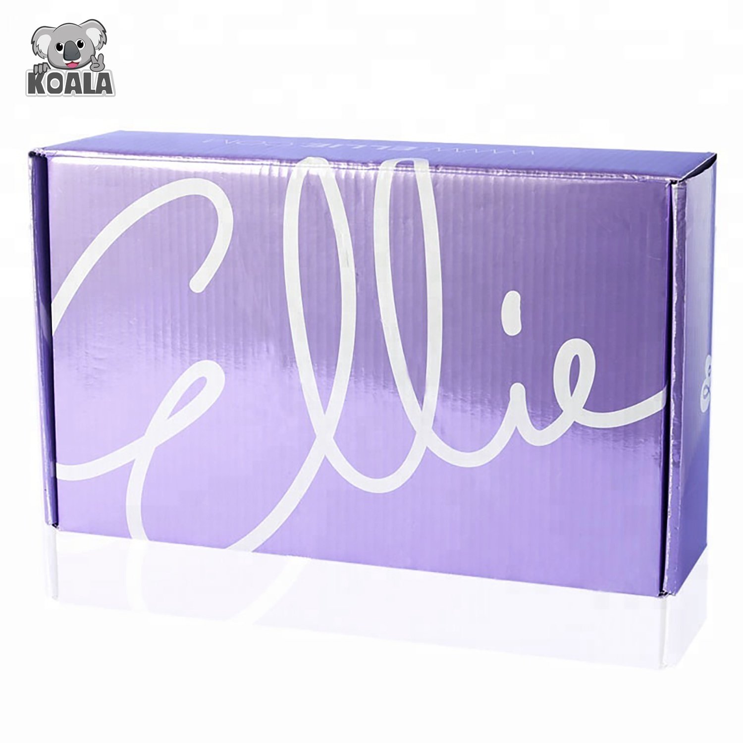 Wholesale Custom Logo Printed Folding Color Holographic Hair Stick Wig Product Packaging Box