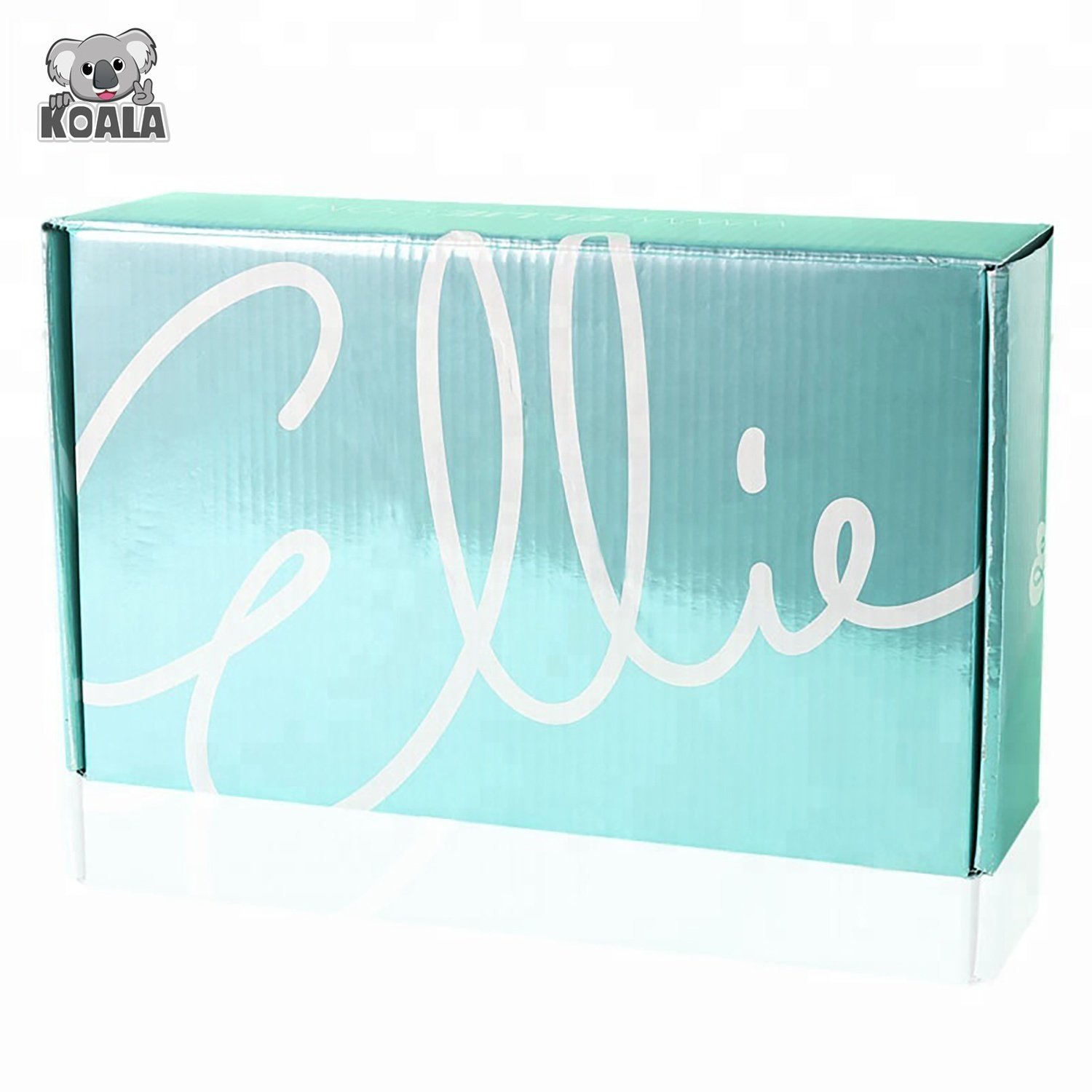 Wholesale Custom Logo Printed Folding Color Holographic Hair Stick Wig Product Packaging Box