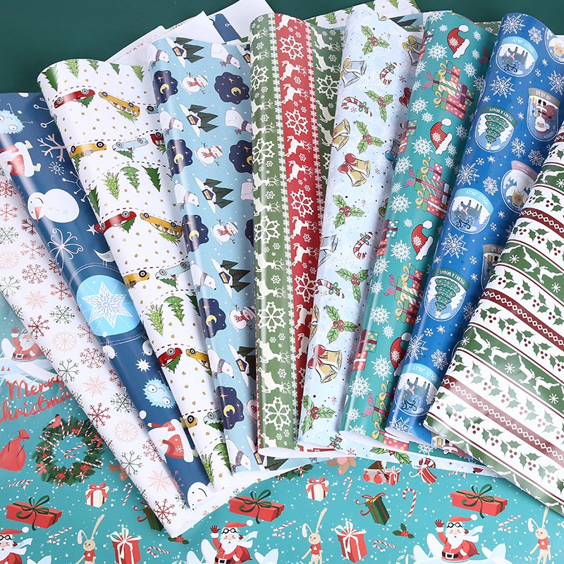 Tissue Paper Craft Paper Floral Christmas Gift Wrapping Paper Home Decoration Festive Party Supplies