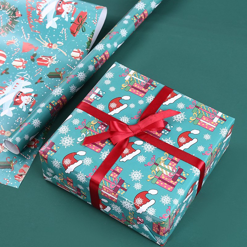 Tissue Paper Craft Paper Floral Christmas Gift Wrapping Paper Home Decoration Festive Party Supplies