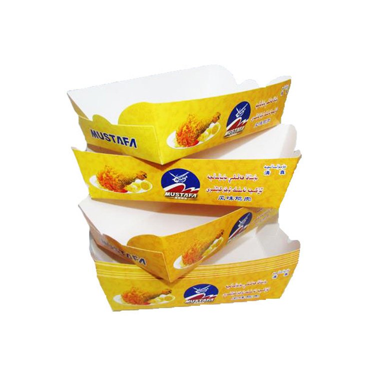 Wholesale Fast food Restaurant Take Away box Pink Fried Chicken FC0 FC1 FC3 FC4 Packaging Box