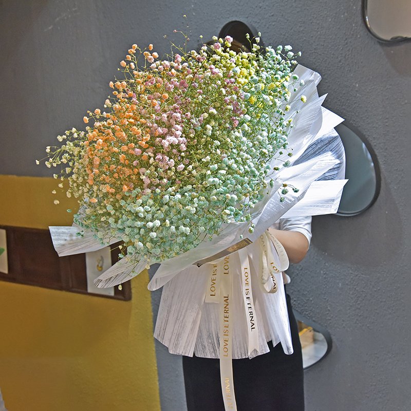 58x58cm 20sheets/bag New Design Waterproof Flower Wrapping Paper For Bouquet Valentine's Day