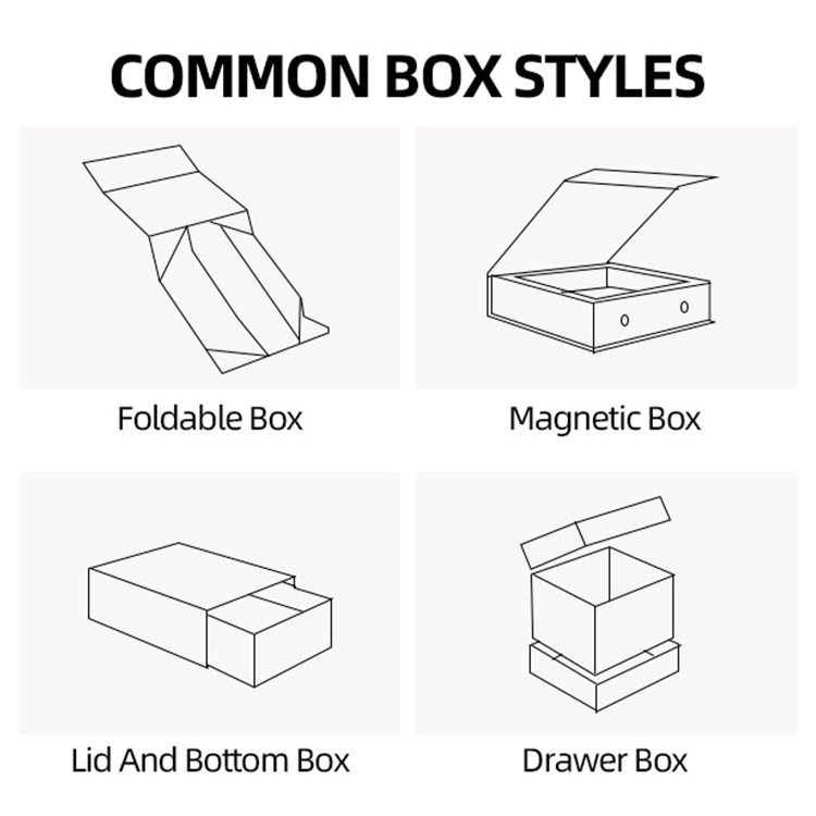 Custom Luxury Paper Gift Box Packaging Magnetic Closure for Wigs Perfume Cosmetics Skincare Essential Oil Face Cream Serum