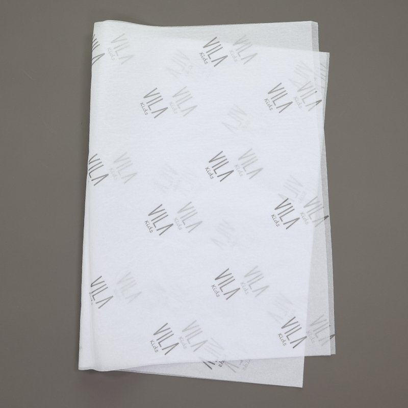 17g Wholesale Packaging Customized Logo Recycled Tissue Wrapping Paper with Company Logo Gift Wrapping Paper Packaging Paper