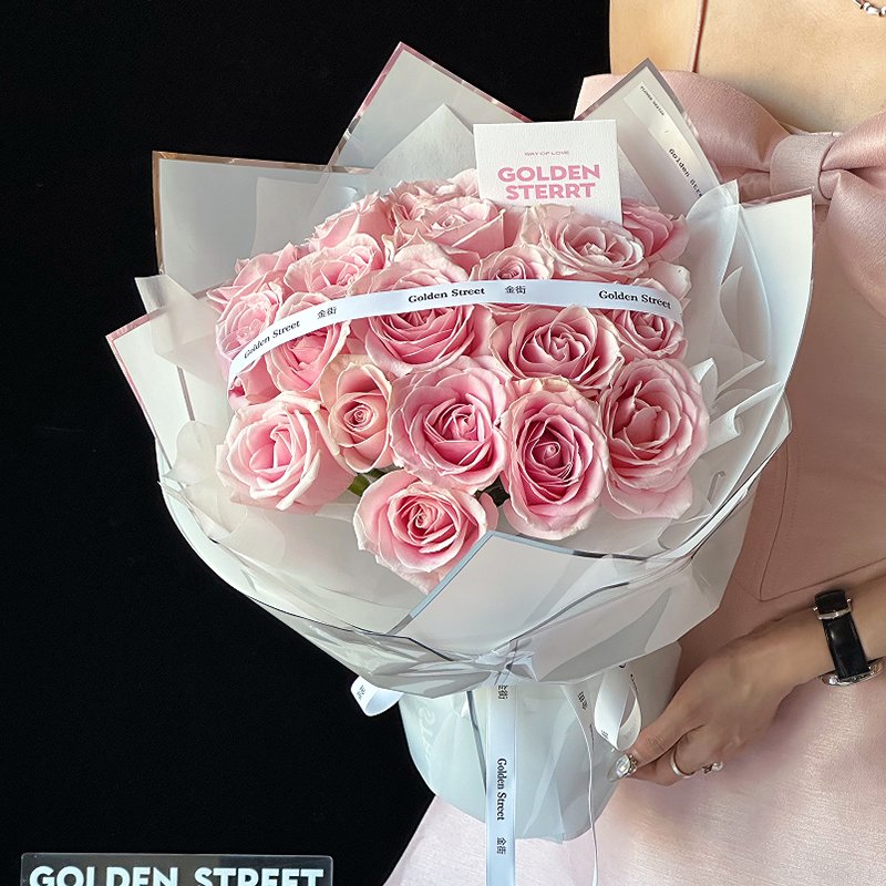 Changyi Silver edged jelly film waterproof Flower bouquet wrapping paper with high grade translucent floral wrapping paper