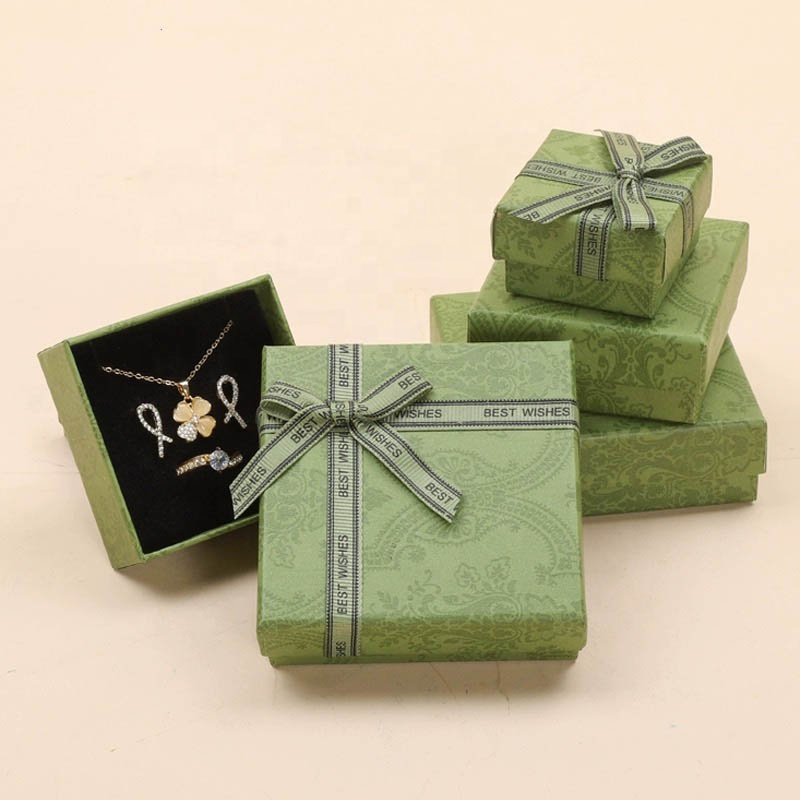 Custom Rigid Paper Luxury Bracelet Jewelry Gift Packaging Box With Logo Necklace Packaging Jewellery Boxes
