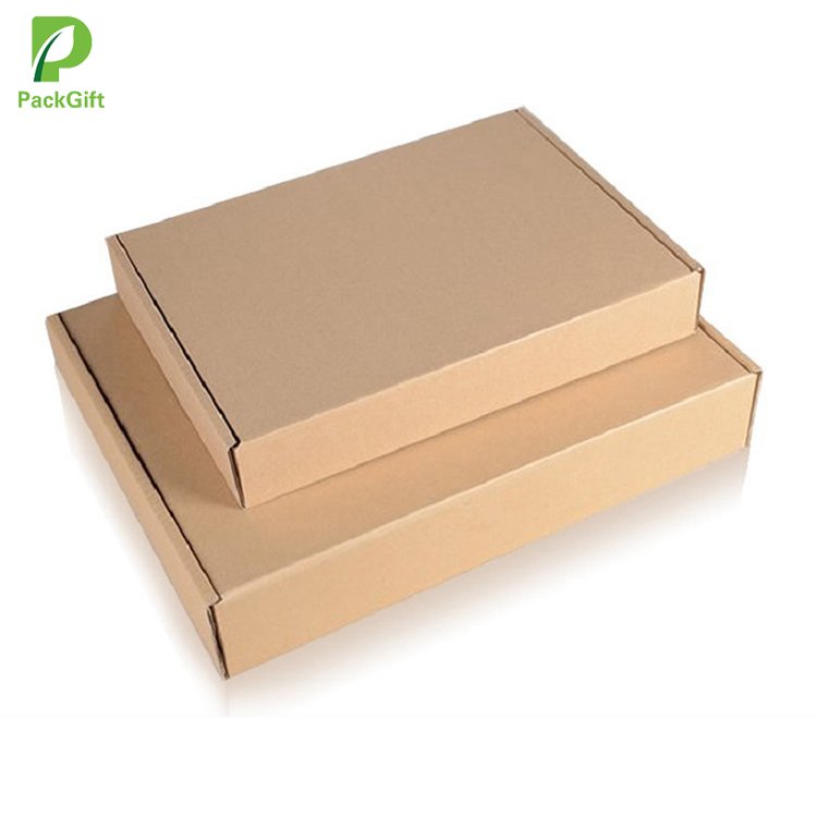 cheap price brown color kraft paper custom packaging boxes for mailing