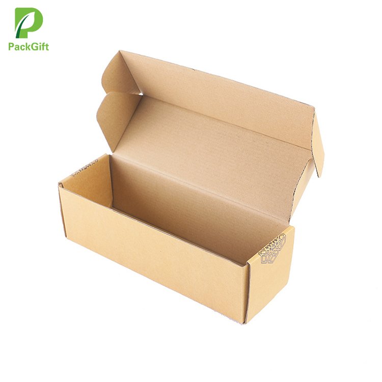 cheap price brown color kraft paper custom packaging boxes for mailing