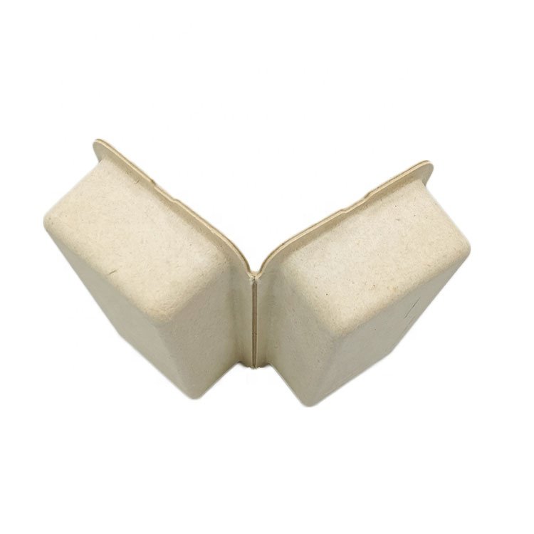Biodegradable Skincare box molded pulp box Bamboo supplier OEM manufacturer wet press Composite