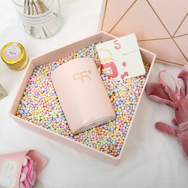 Luxury mom Flower Box for valentine's day mother's day heart shape and flower mama boxes with window