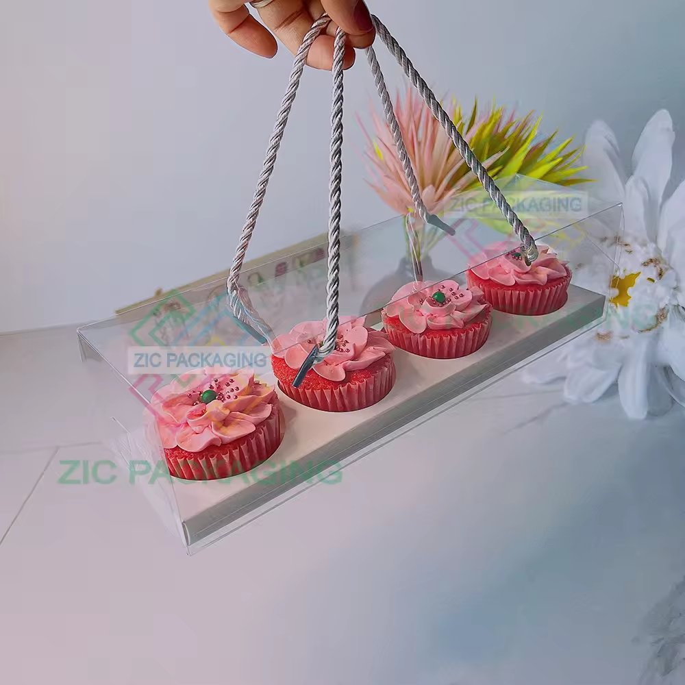 Factory Direct Macaron Christmas Box Cake Cookies 12 Macarons Bakery Gift Cupcake Donut Hotdog Paper Box Packaging with Divider