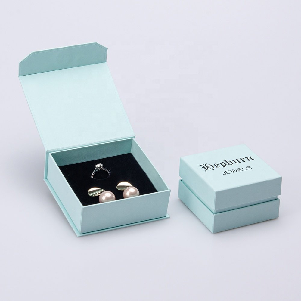 China Wholesale Flat Personalized Luxury Necklace Bracelet Custom Magnetic Jewelry Box Packaging