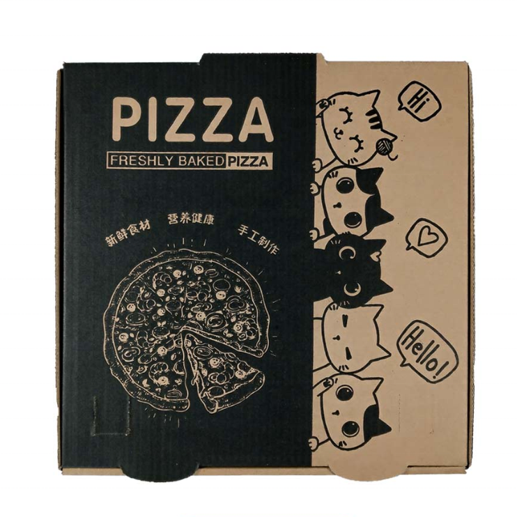 Customer customization Eco Friendly Box Package Food Grade Pizza Box in Pakistan Pizza Box 40x40