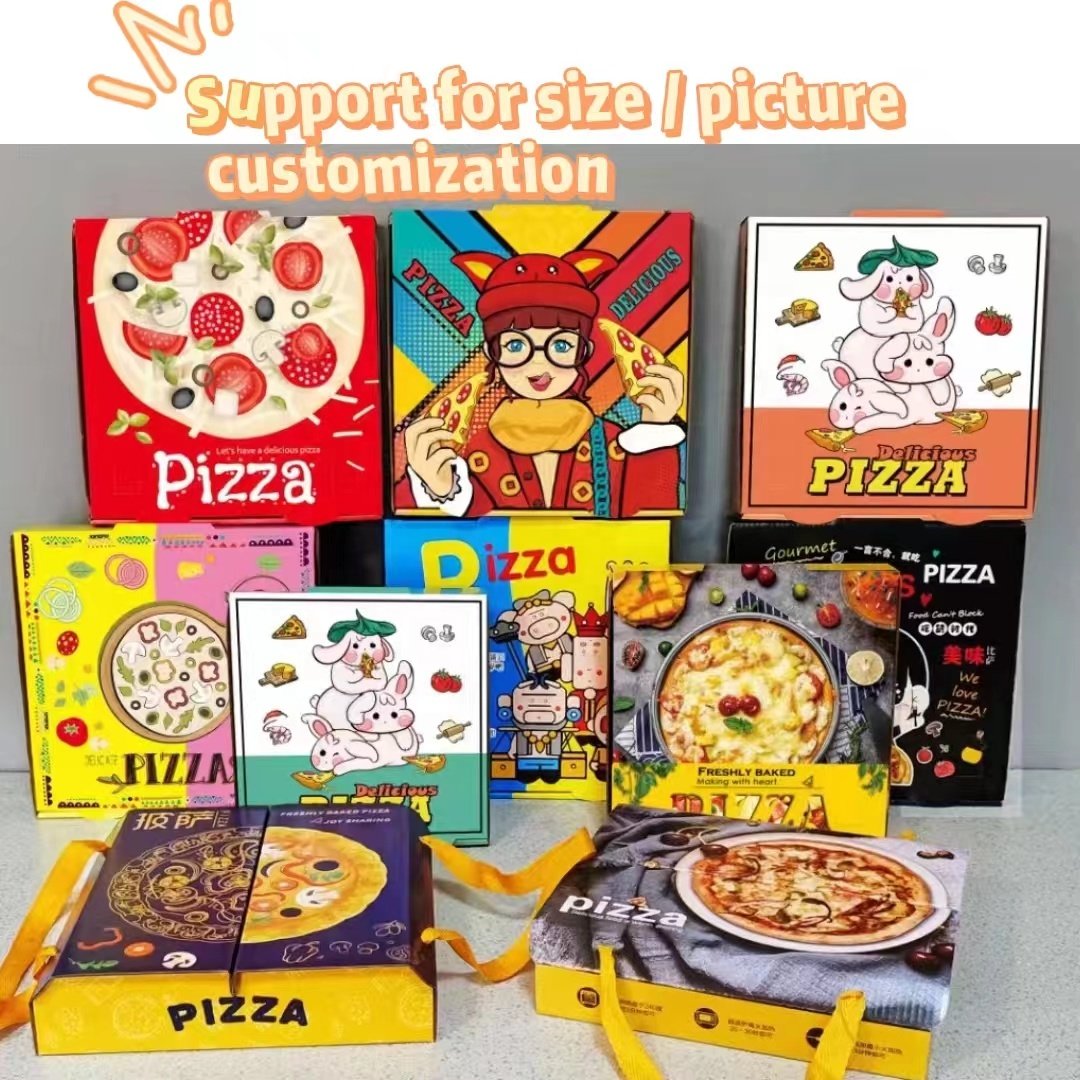 Customer customization Eco Friendly Box Package Food Grade Pizza Box in Pakistan Pizza Box 40x40
