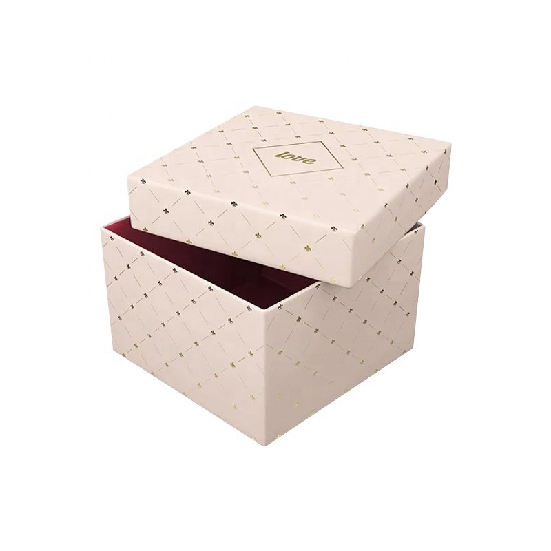 Luxury Jewellery Ring Necklace Rigid Drawer Sliding Gift Packaging Jewelry Box Art Paper High Quality Custom Logo Printed Purple