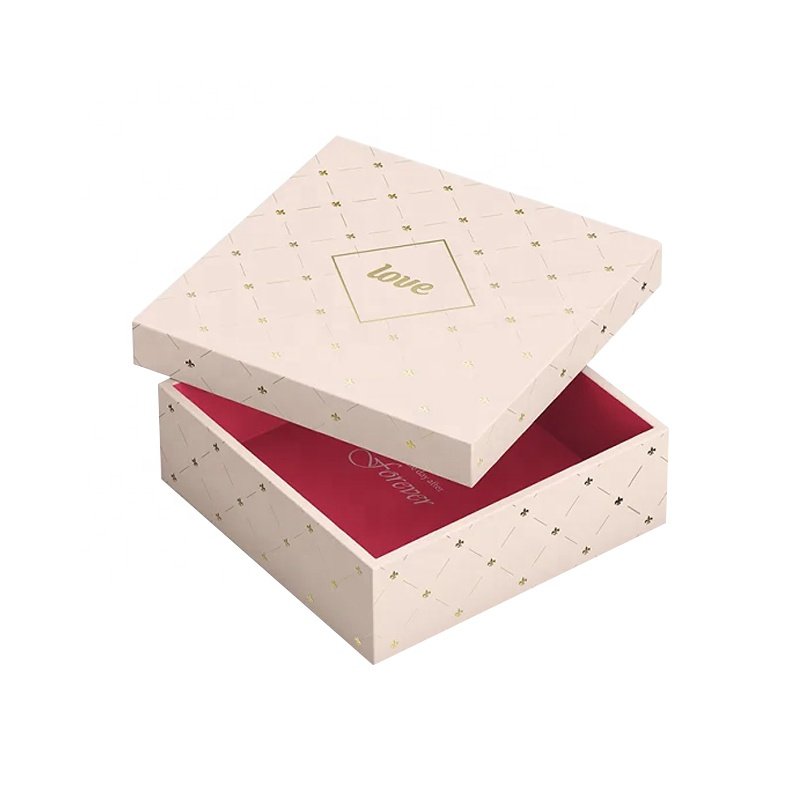 Luxury Jewellery Ring Necklace Rigid Drawer Sliding Gift Packaging Jewelry Box Art Paper High Quality Custom Logo Printed Purple