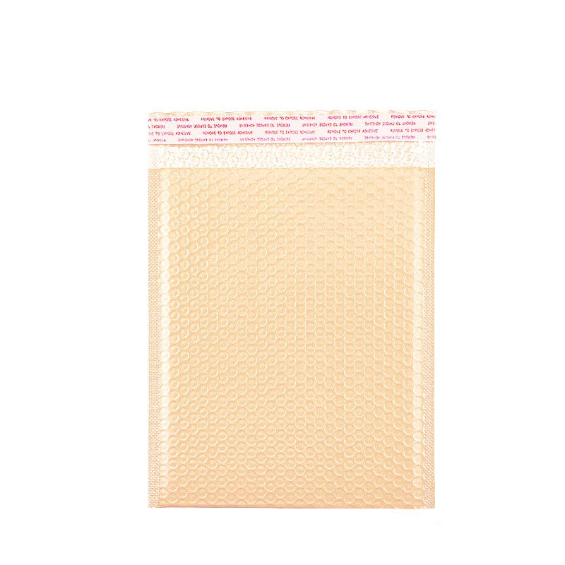 Yellow kraft paper bubble bag clothing packaging bag waterproof express foam thicken shockproof envelope bubble bag