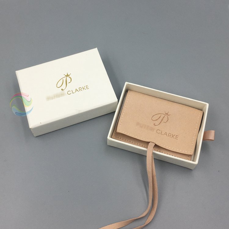 Luxury Custom Gift Jewelry Packaging Paper Box Jewelry Package Box with Bag for Necklace