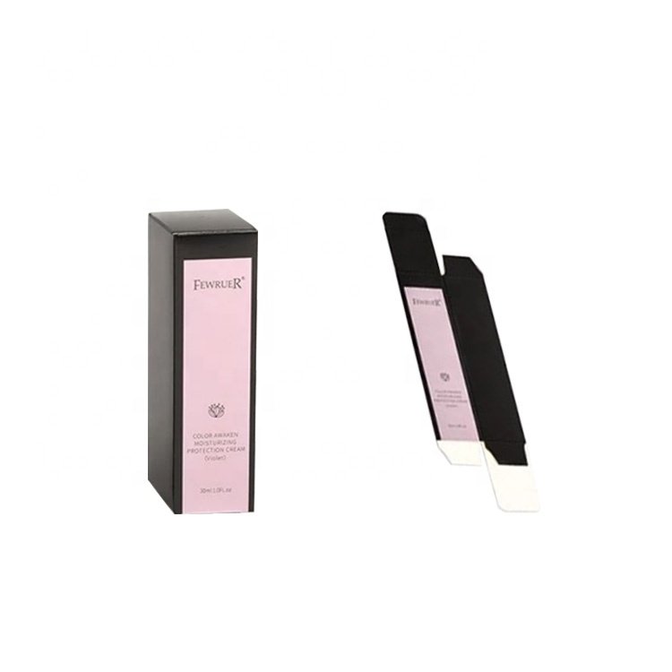 Custom Cosmetic Boxes Matt coated Lipstick Paper Boxes Folded Cosmetic Packaging Box With Customized