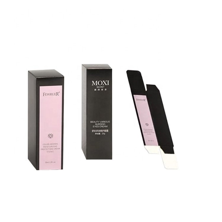 Custom Cosmetic Boxes Matt coated Lipstick Paper Boxes Folded Cosmetic Packaging Box With Customized