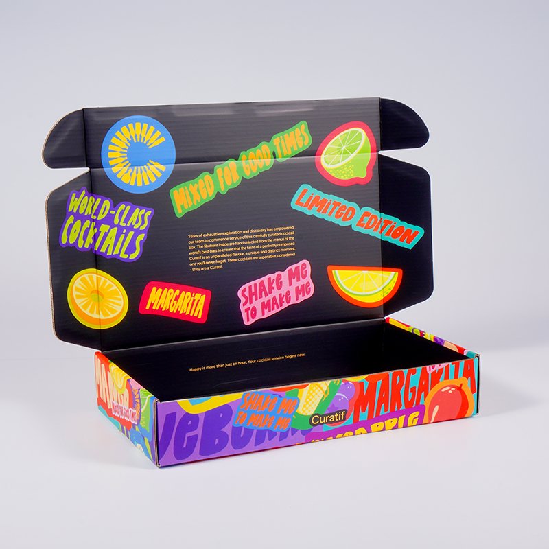 Customized Lip Gloss Nail Polish Paper Boxes Craft Corrugated Shipping Packaging Box