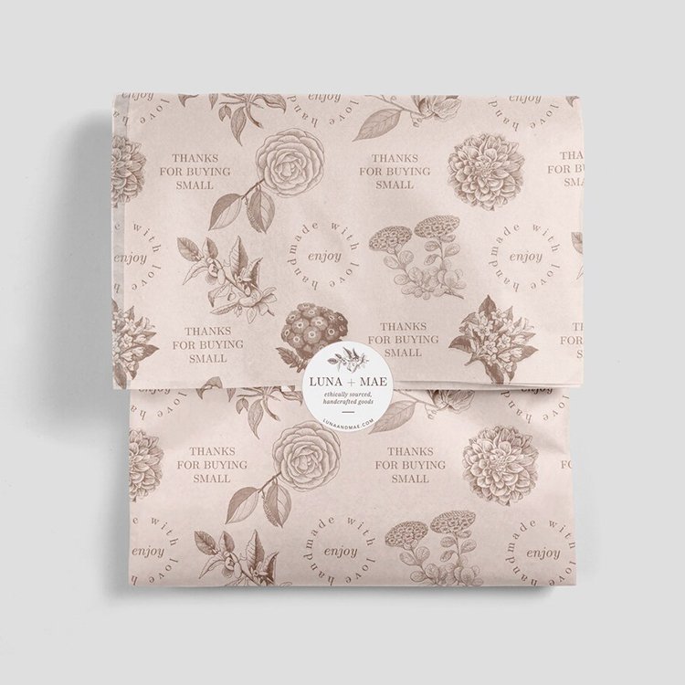 Free Sample Custom Design Logo Acid Free Tissue Paper For Packaging With Sticker Printed Sydney Paper