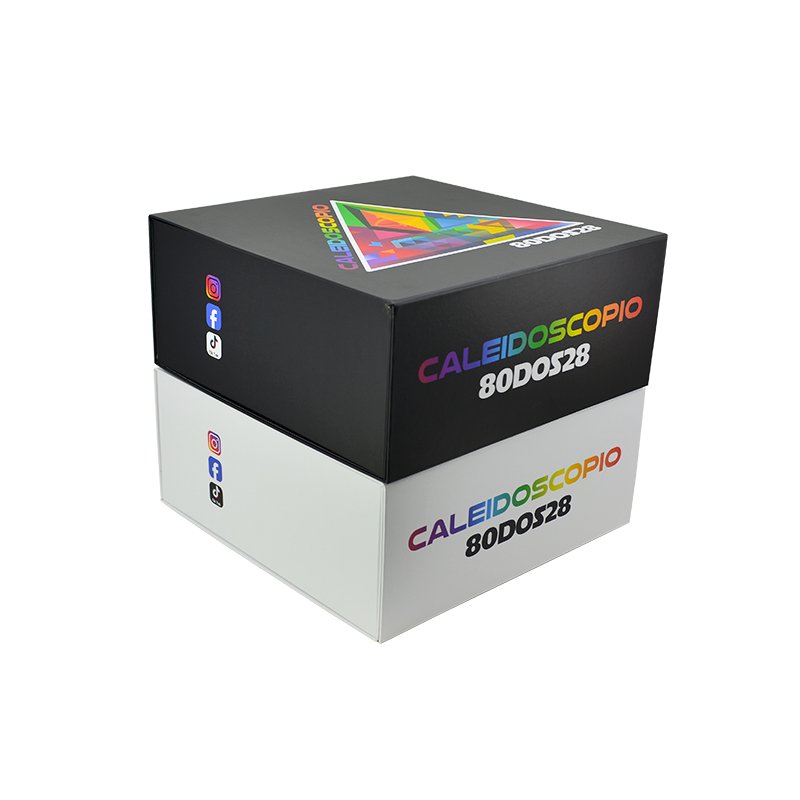 Luxury Black Book Shaped Rigid Cardboard Foldable Gift Box Custom Print Paper Clamshell Magnetic Gift Box