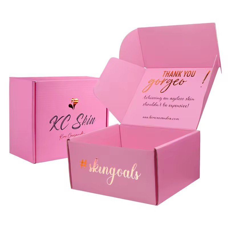 Custom Box Customized Logo Shipping Boxes Cloth Mailer Paper Custom Shipping Boxes Logo For Shipping