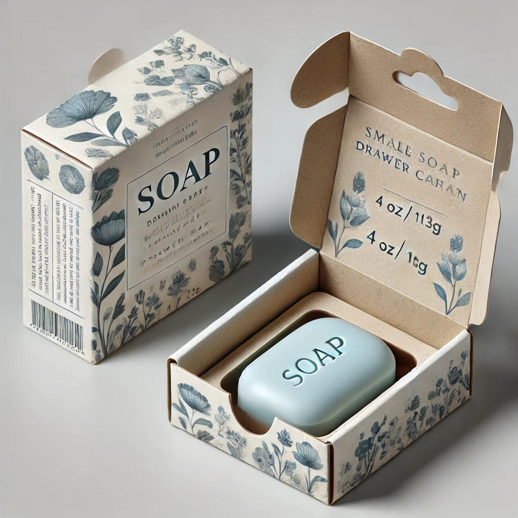 eco friendly custom biodegradable cajas de carton soap box personnalised handmade bathroom soap packaging paper boxes
