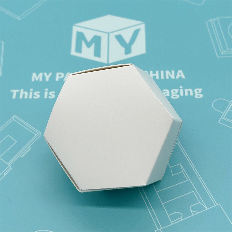 Custom Creative Candy Box WYLD Shaped Hexagonal Gummies Packaging Custom Hard Chocolate Dispenser Gummy Paper Packaging Boxes