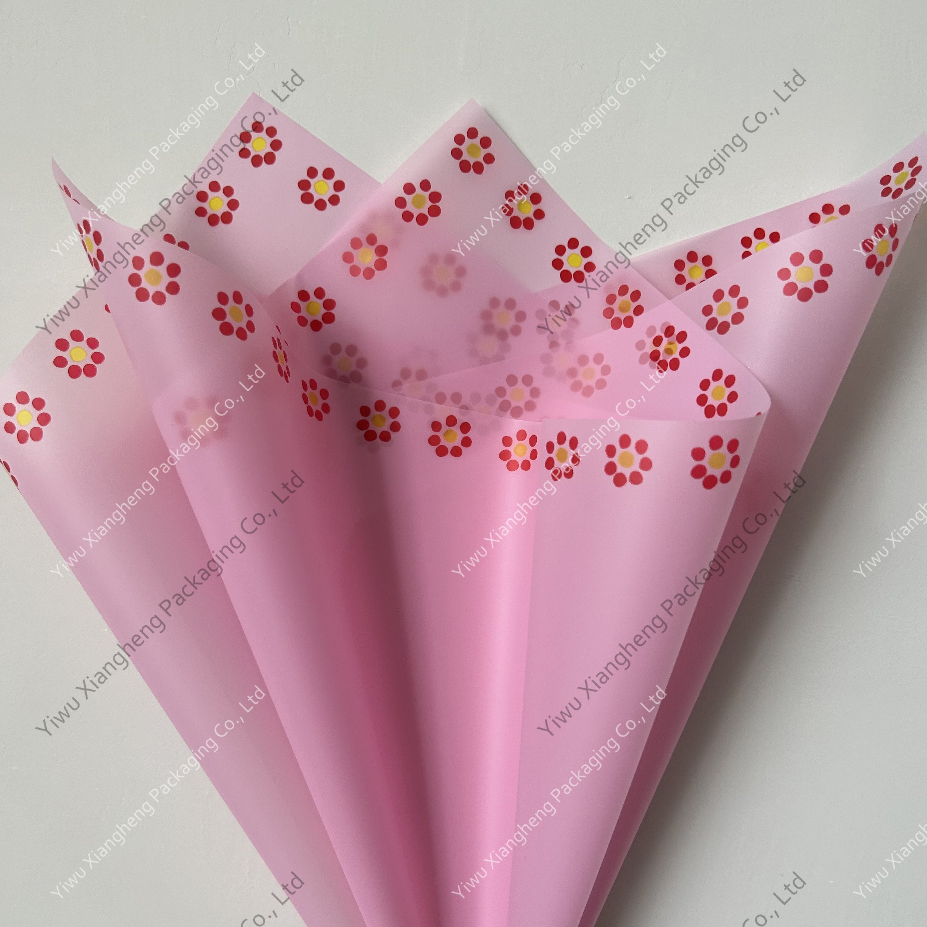 New design Flower packaging Bow paper spot wholesale Valentine's Day Flower wrapping paper