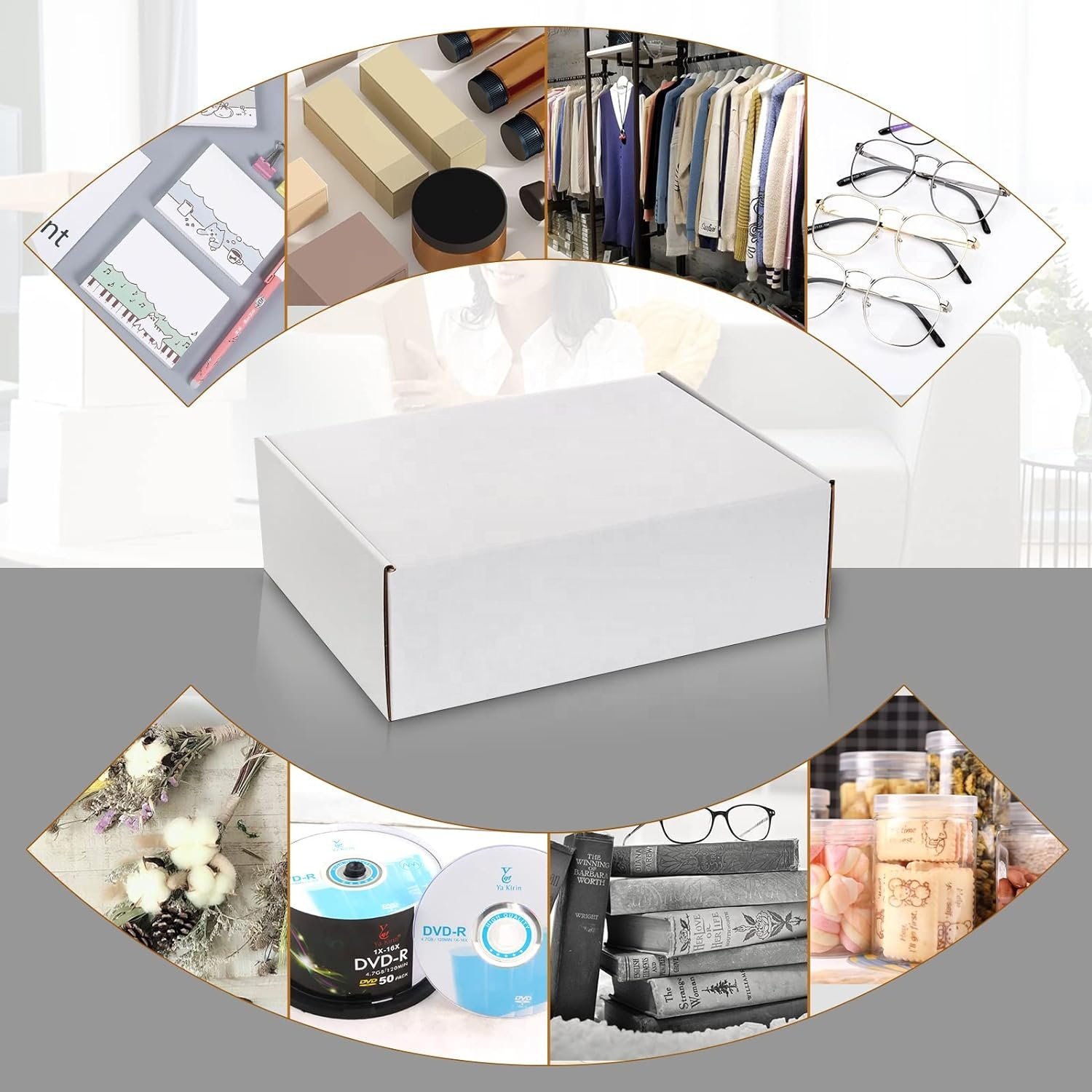 Custom Logo Glossy Cardboard Cartons Shipping Mailer Box Pink Mailing Corrugated Packaging Box