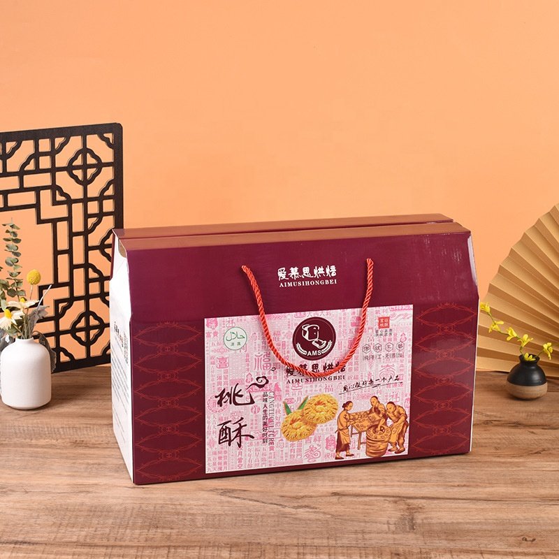 Recyclable Custom with Windows Paper Box with Your Own Logo Dry Fruits Nuts Food Wedding Candy Snack Packaging Box