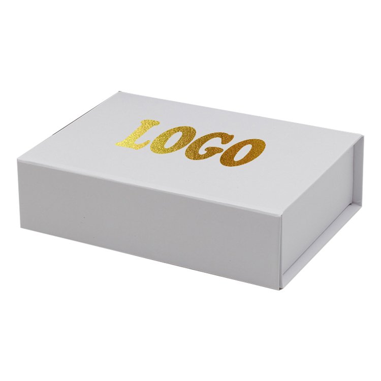 luxury personalized customized logo orange shipping flip foldable packaging paper gift box with magnet attractive